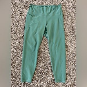 Old Navy High-Waisted PowerSoft Leggings for Women in Forest Shade